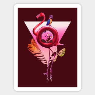 Flamingo Sticker